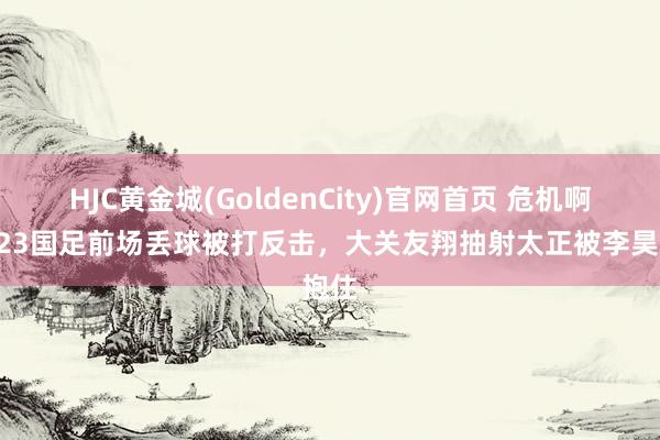 HJC黄金城(GoldenCity)官网首页 危机啊！U23国足前场丢球被打反击，大关友翔抽射太正被李昊抱住
