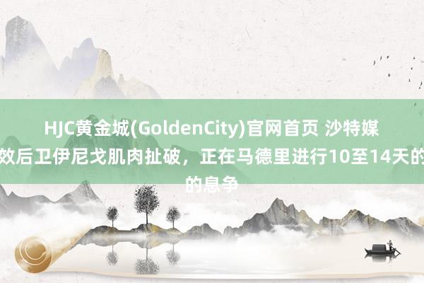 HJC黄金城(GoldenCity)官网首页 沙特媒：奏效后卫伊尼戈肌肉扯破，正在马德里进行10至14天的息争